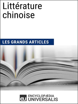 cover image of Littérature chinoise